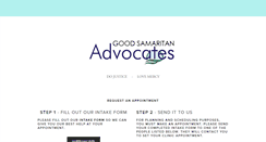 Desktop Screenshot of goodsamaritanadvocates.org